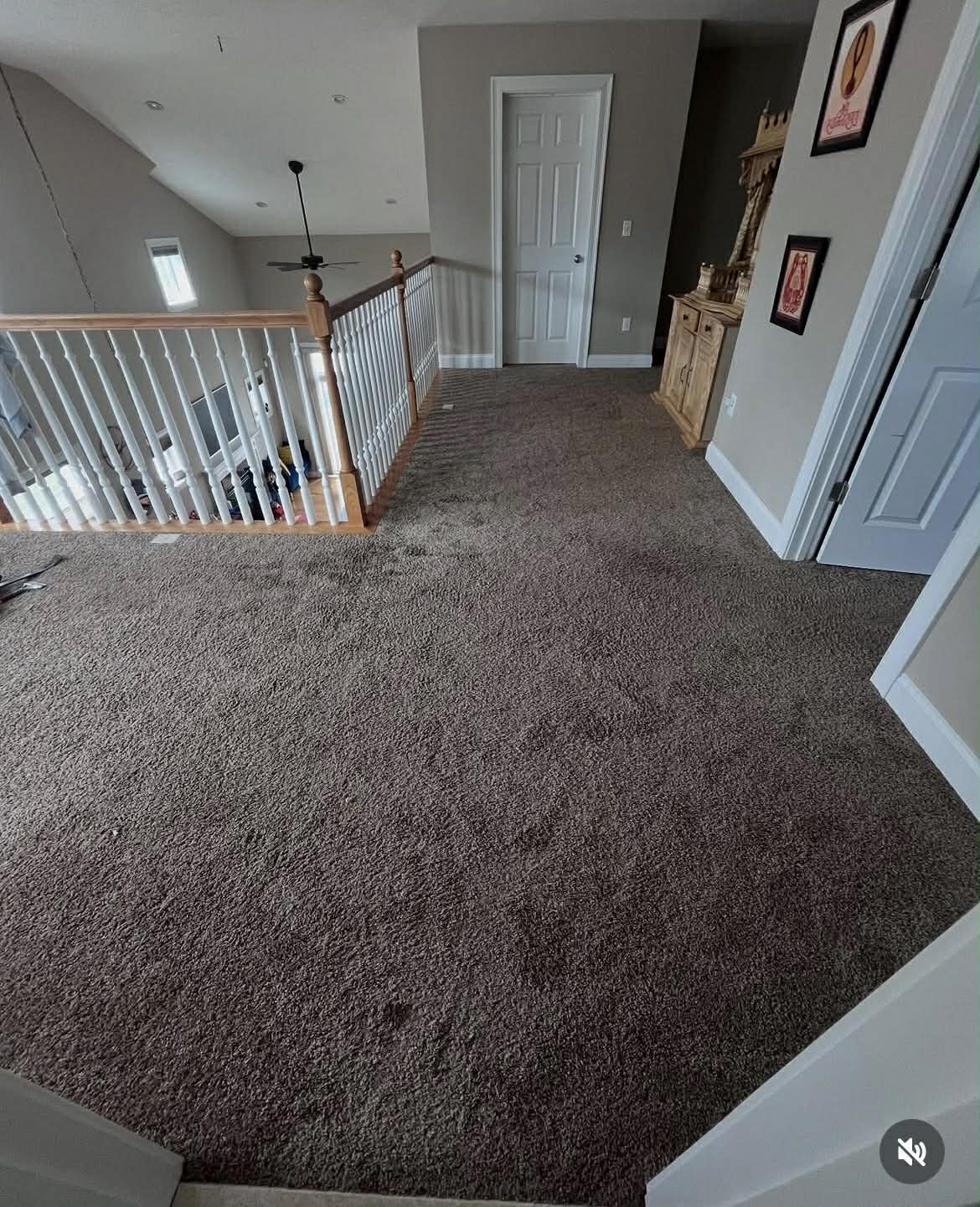 Hallway before